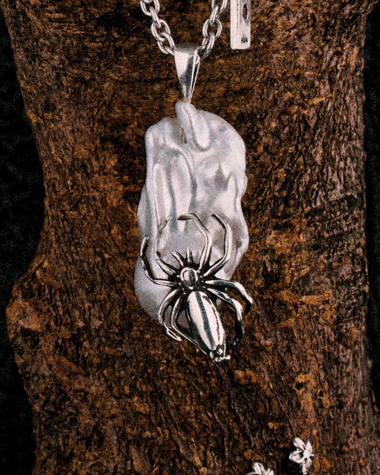 Spider on Baroque Pearl